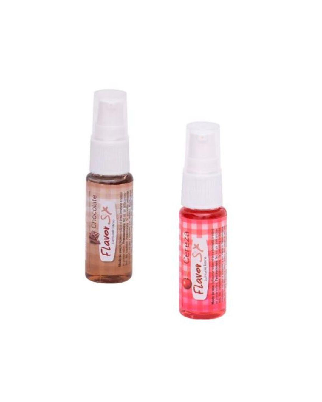 Dúo de lubricantes con sabor